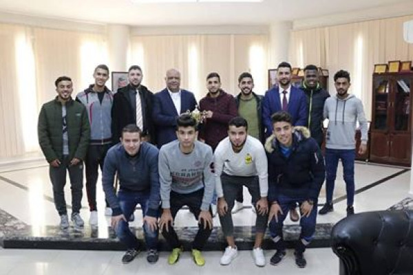 فوز فريق جامعة فلسطين بالمركز الثاني لخماسيات كرة القدم لمؤسسات التعليم العالي