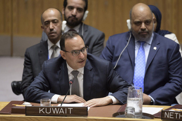 مندوب الكويت بالأمم المتحدة: المستوطنات الإسرائيلية انتهاك قانوني ويجب أن تتوقف