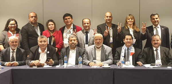 الوفد البرلماني الفلسطيني يلتقي برلمانيين من دول أمريكا اللاتينية