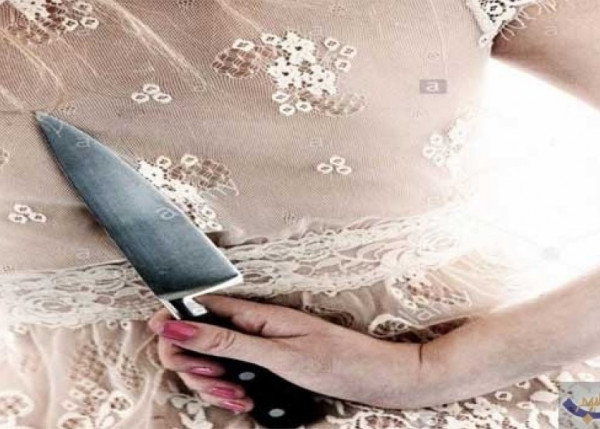 في "ليلة الدخلة".. عروس تحاول ذبح زوجها بسلاح أبيض
