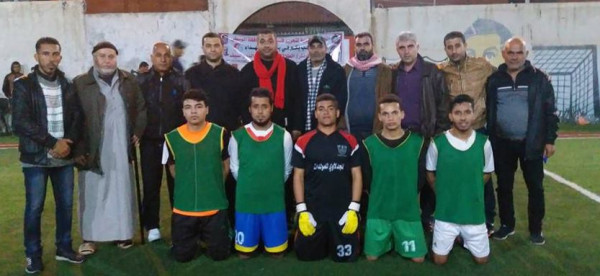 فريق الشهيد غسان كنفاني يتوج بلقب دوري الشهداء لكرة القدم