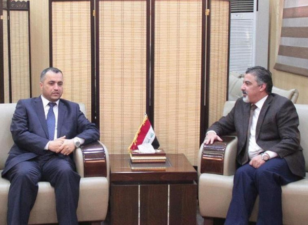 وزير العمل يبحث مع سفير الولايات المتحدة في العراق لبحث مشكلات سوق العمل