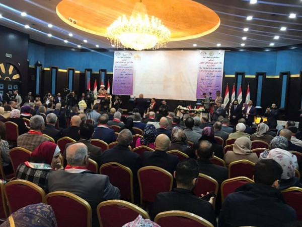 تدريسية "طب المستنصرية" تشارك بالمؤتمر العلمي السنوي السادس لدائرة صحة بغداد