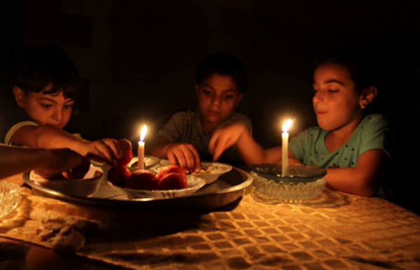 تَعرّف على جدول كهرباء غزة خلال المنخفض الجوي