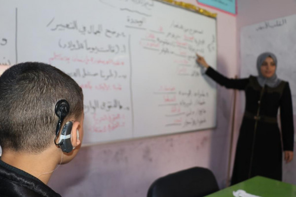 اطلاق فعاليات مشروع  زراعة قوقعة وتركيب سماعات لضعاف السمع بقطاع غزة