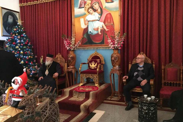 وفد رئاسي يهنئ الطوائف المسيحية الفلسطينية بالعيد في أراضي الـ 48