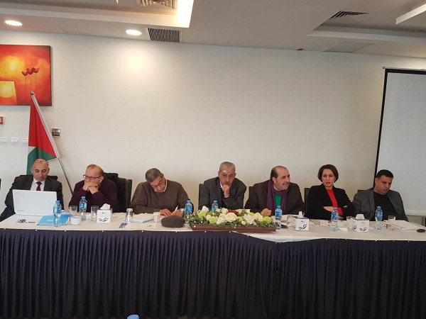 هيئة شؤون المنظمات الأهلية تناقش مسودة تقرير واقع العمل الاهلي في فلسطين