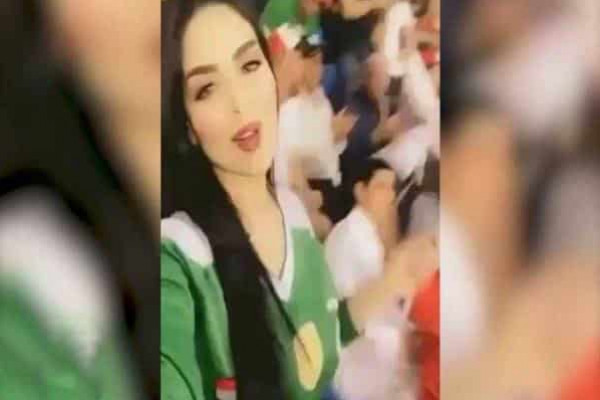 من هي الحسناء المغربية التي خطفت الأنظار في مدرجات المنتخب العراقي بكأس آسيا؟