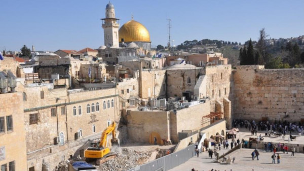 الحكومة الفلسطينية: الحفريات الإسرائيلية في القدس نتاج الحقبة الاستعمارية المقبورة