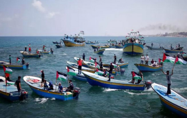 هيئة الحراك الوطني لكسر الحصار تُعلن تأجيل المسير البحري