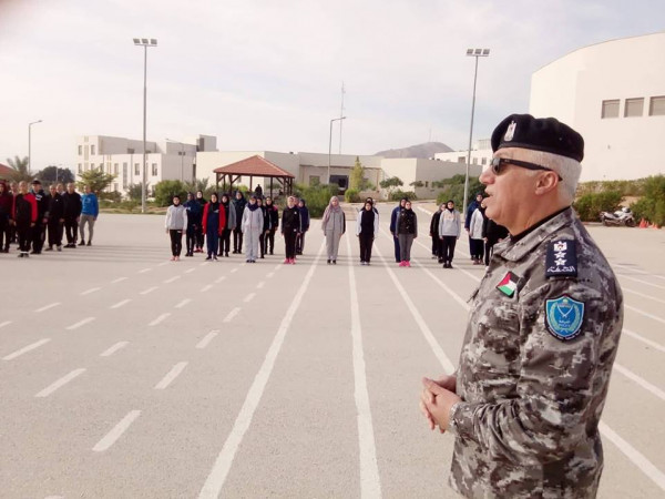 الشرطة تفتتح الدورة التأسيسية 37 في اريحا