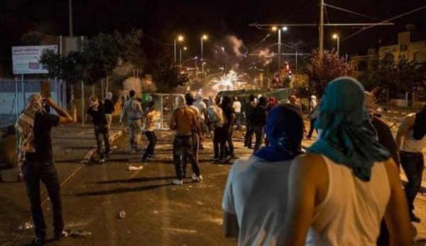 إصابة شاب في مواجهات مع الاحتلال بمدينة نابلس