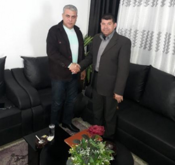 الأمين العام للتجمع الفلسطيني يلتقي مستشار الرئيس لشؤون الشباب