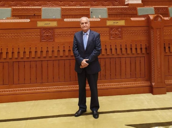 السفير تيسير جرادات يلتقي امين عام وزارة الخارجية العمانية