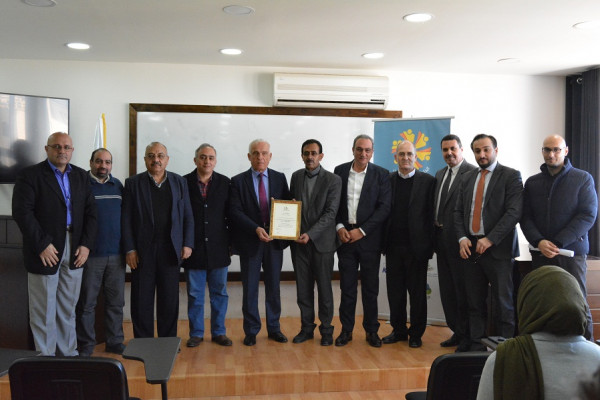 ملتقى رجال الأعمال الفلسطيني ينظم جائزة أفضل شعار