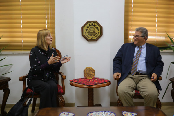 سفيرة النرويج لدى فلسطين تزور جامعة القدس تعزيزاً لآفاق التعاون
