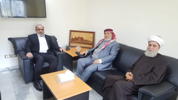 رابطة علماء فلسطين تلتقي بالأمين العام للجماعة الإسلامية في لبنان