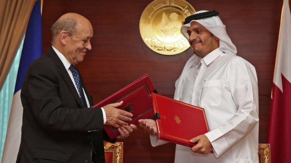 قطر وفرنسا توقعان اتفاق "حوار استراتيجي" يشمل سوريا
