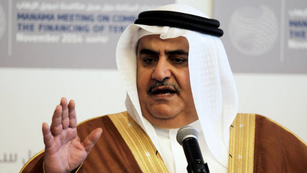 البحرين: لولا بنادق ومال إيران لكنا أقرب من حل القضية الفلسطينية