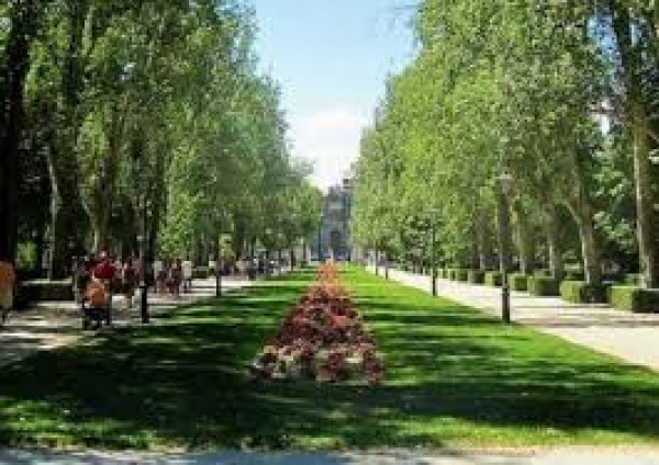 افتتاح حديقة فلسطين في مدريد