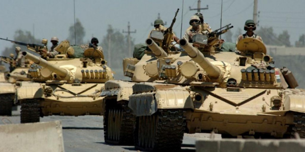 قبل 28 عاماً.. التحالف يشن هجوماً برياً في حرب الخليج