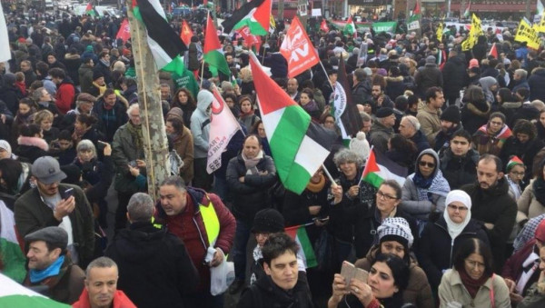 الجاليه الفلسطينيه في النمسا تؤكد دعمها ومساندتها للرئيس محمود عباس