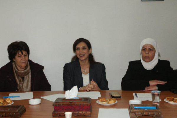لقاء حواري بين قيادات المؤسسات النسوية ورئيسة الجهاز المركزي للإحصاء الفلسطيني