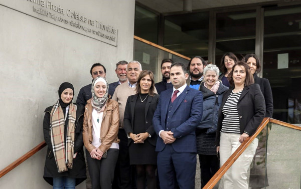 الجامعة العربية الامريكية تطلق مشروع ايراسموس في دبلن الايرلندية