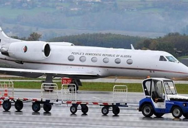 طائرة الرئيس بوتفليقة تُقلع من مطار جنيف باتجاه الجزائر