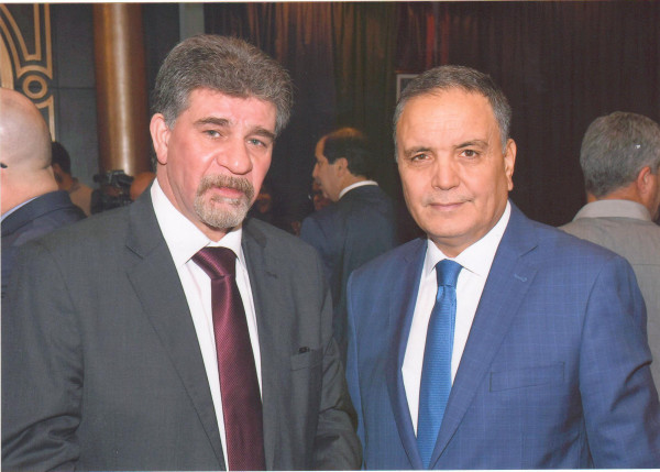 السفير عبد الهادي يبحث مع سفير الجزائر آخر مستجدات القضية الفلسطينية