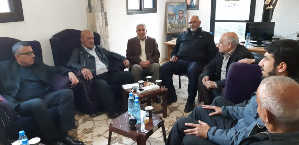 تحالف القوى الفلسطينية في منطقة صور يعقد لقائه الدوري