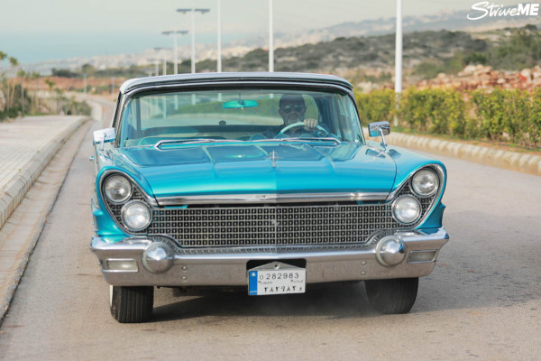 من البيت الأبيض إلى لبنان.. رحلة سيارة لينكون كونتيننتال 1960 الكلاسيكية