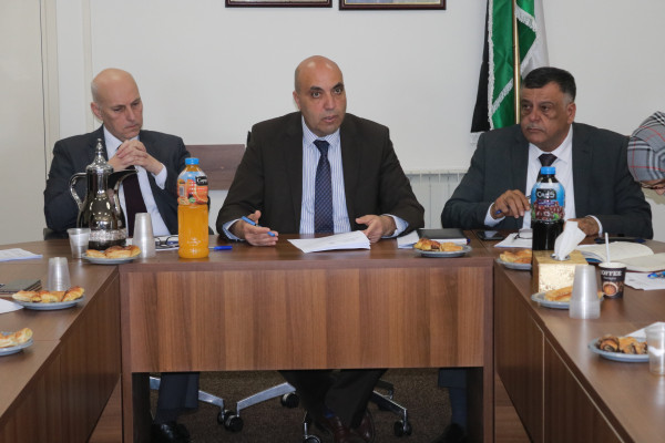 العمل تبحث ترتيبات عقد "المؤتمر الوطني الرابع للسلامة والصحة المهنية في فلسطين"
