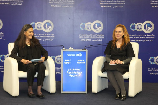 وفاء الخضراء في "شومان": إصلاح التعليم مسؤولية الجميع
