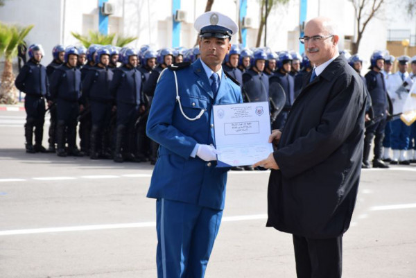 المدير العام للأمن الوطني يشرف على حفل تخرج 969 شرطياً بسيدي بلعباس