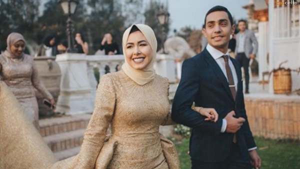 فستان زفاف مروة حسن يشعل الانستجرام