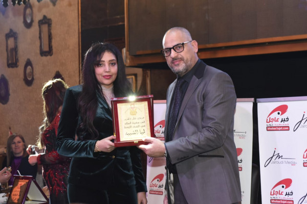 بالصور: سيدة الأعمال " لمياء الشيبه” سفيرة السلام بالشرق الأوسط تكرم بلبنان