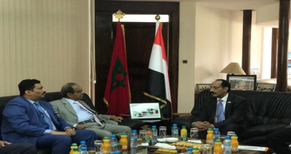 باسلامه والجفري يناقشان أوضاع الطلاب المبتعثين في المغرب