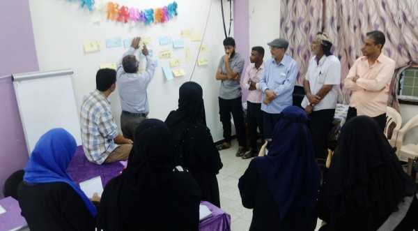 اليمن: تدريب وسطاء محليين ضمن مشروع المجتمعات التعاونية