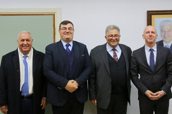 ممثلا النمسا وسويسرا لدى فلسطين يزوران جامعة القدس لبحث التعاون الاستراتيجي
