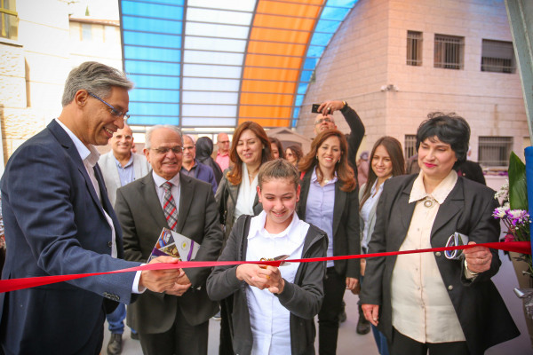 مؤسسة فيصل الحسيني تختتم مشروع تطوير البنية التحتية في مدارس القدس