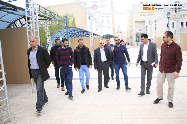 جامعة النجاح تواصل الإستعدادات لإطلاق مهرجان التسوق الوطني