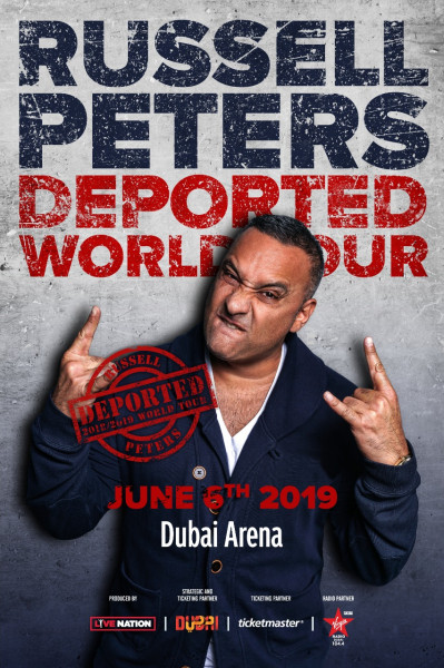 راسل بيترز يحيي الحفل الافتتاحي الأول لساحة دبي أرينا الجديدة
