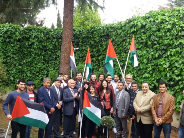 سفارة فلسطين في ألبانيا تحيي ذكرى يوم الارض الخالد