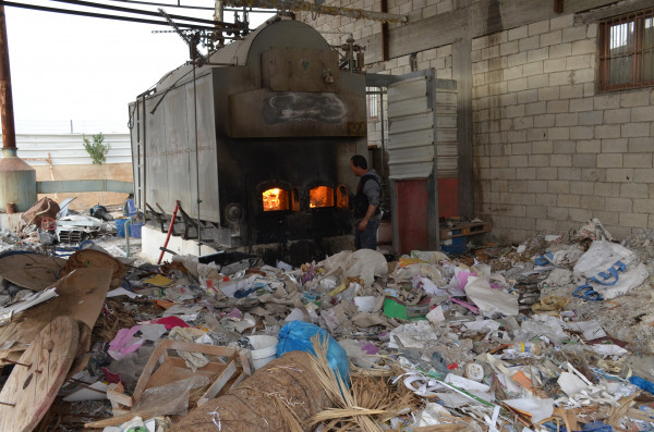 مركز معا التنموي: (بيبربال) أول مصنع فلسطيني ينتج الورق من سعف النخيل