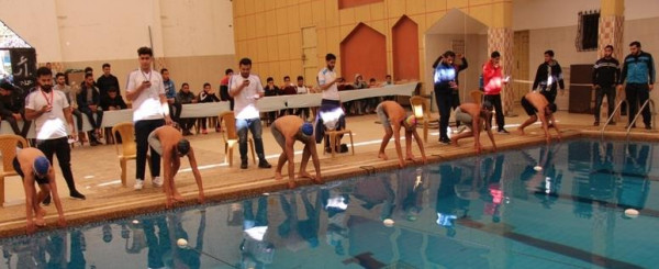 شباب بيت لاهيا يتوج بالمركز الأول ببطولة فلسطين لسباحة المسافات القصيرة والمتوسطة