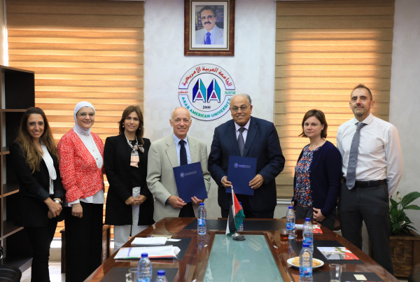 الجامعة العربية الأمريكية وجامعة Exeter البريطانية تحتفلان بتوقيع اتفاقية تعاون مشترك