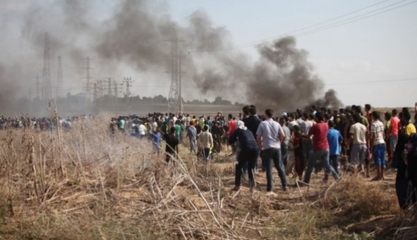 إصابة 60 مواطناً برصاص الاحتلال بجمعة "الوحدة الوطنية" شرق القطاع