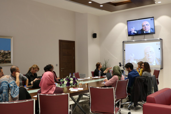 الجامعة العربية الأمريكية تنظم ورشة بعنوان "توحيد مفاهيم ومنهجيات الأرشفة في فلسطين"