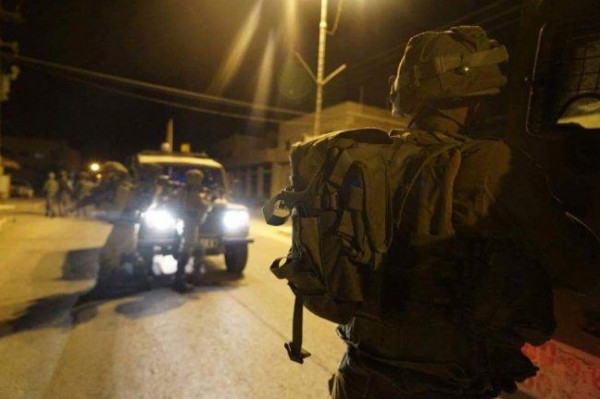 الاحتلال يعتقل 4 شبان جنوب نابلس